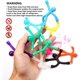 thumbnail image 2 of (random Color) (11)fridge Magnets, Mini Man Magnetic Fridge Magnets For Kids Adults Office Desk Decor Christmas Gift + 1 Sticky Wall Climber, 2 of 5