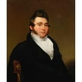 thumbnail image 2 of Jacob Eichholtz 12x14 Black Ornate Wood Framed Double Matted Museum Art Print Titled: Mr. Longnecker (circa 1820), 2 of 5