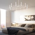 thumbnail image 2 of xinxixnxx Adjustable Metal DIY Three Step Dimming LED Minimalist Chandelier, 2 of 9