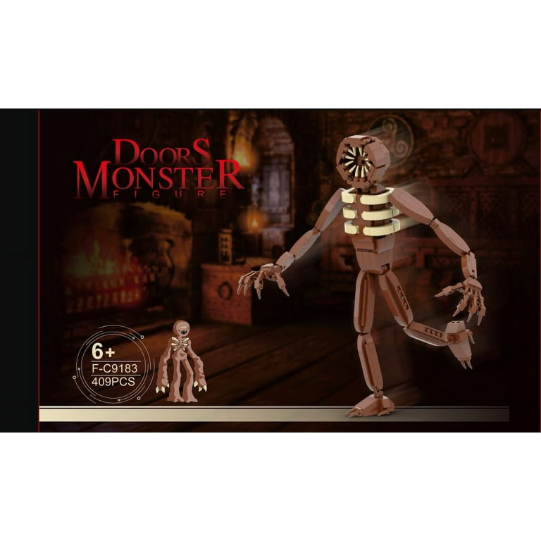  Millionspring Doors Monster Figures Building Block, Hot Horror  Game Toys for Fans Boys Kids Halloween Thanksgiving Christmas Birthday  Gifts(409pcs) : Toys & Games