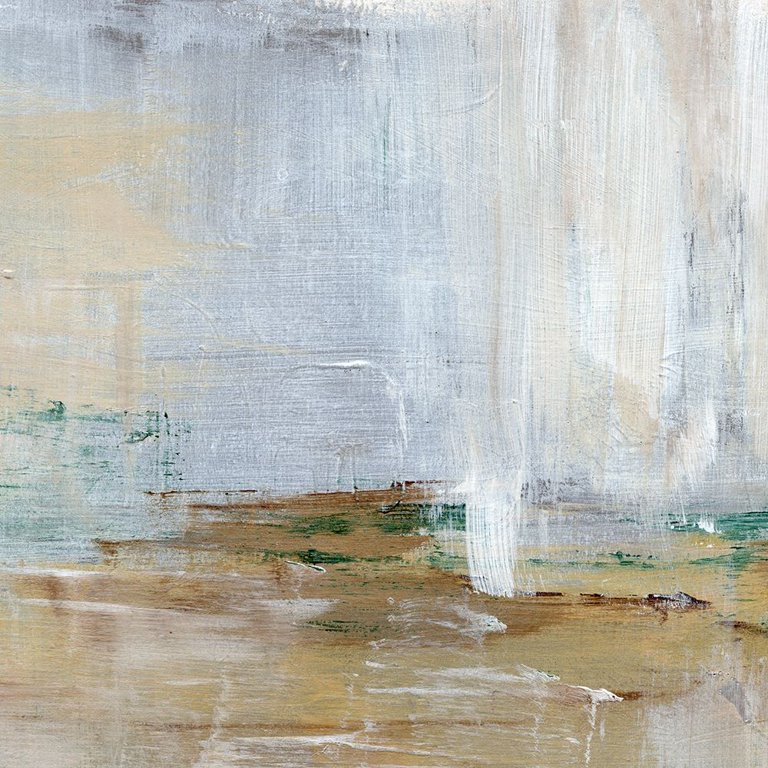 絵画 Breeze Parker, Jennifer Paxton 20x20 White Modern Wood Framed Museum Art