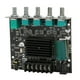 thumbnail image 5 of Tablero de Amplificadores, Protectable Ajustable 2.1 Subwoofer del canal de placa de Amplificador de Sonido para 15-100W 4-8 Ohmios de Ohmios, 5 of 7