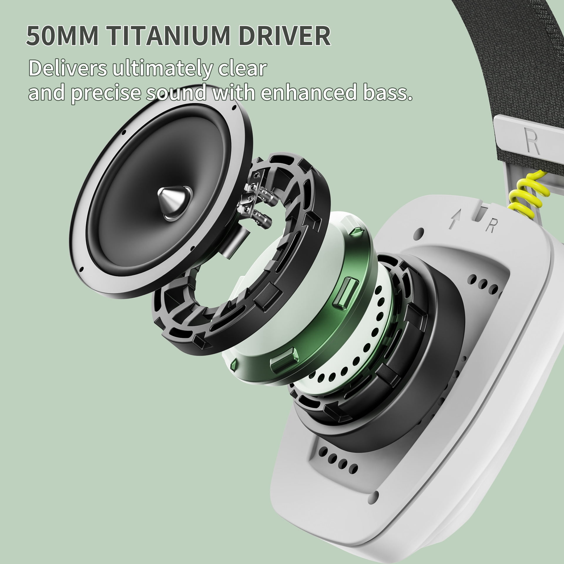 Bluetooth Headset 5.3/2.4G Dual Mode BW06 Overhead Gaming Earphones With Microphone USB Port Wireless Gaming Headsets