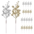 thumbnail image 1 of Miangastore 20Pcs Simulation Berry Picks Berry Stem Picks Christmas Berry Picks Branches Xmas Party Decoration, 1 of 8