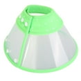 thumbnail image 1 of Funda de recuperación de heridas para perros, Collar de cono médico antimordeduras para mascotas (verde S), 1 of 8