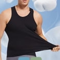 thumbnail image 4 of Lefu Men Summer Cotton Body Shaper Vest Slimming Tummy Control Tight Sports Tank Tops, 4 of 9