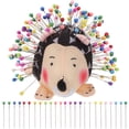 thumbnail image 3 of 1 Set of Hedgehog Shape Pin Cushion Adorable Pincushions Household Pin Cushion with Pins, 3 of 7