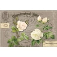 thumbnail image 2 of Allen, Candace 24x17 White Modern Wood Framed Museum Art Print Titled - English Vintage Floral, 2 of 4