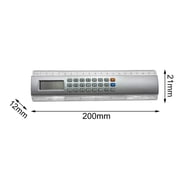 Ruler Calculator Multifunctional Counting 20cm Mini Personality 8 Digits Handheld Calculator Ruler for School