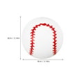 thumbnail image 5 of 6 Pcs Inflatable Baseball Baseball Birthday Party Beach Toys Beach Ball Swimming Pool Toys White, 5 of 6