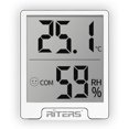 thumbnail image 1 of Elektronisches Thermo-Hygrometer, Digitales Thermo-Hygrometer Innentemperatur- und Luftfeuchtigkeitsmessgerät für Babyzimmer, Wohnzimmer und Büro im Innenbereich – 1 Stück Weiß TUNC Sencillez, 1 of 5