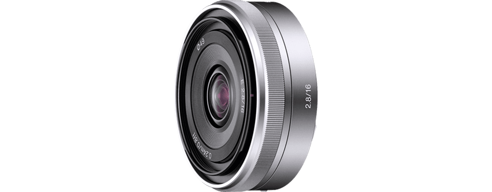 SEL16F28 E 16mm F2.8 E-mount Prime Lens - Walmart.com