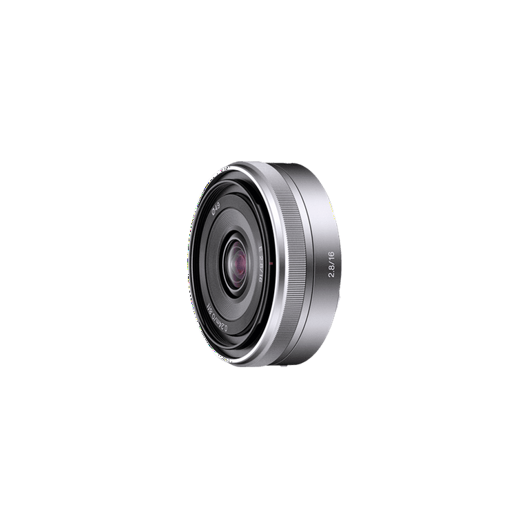 SEL16F28 E 16mm F2.8 E-mount Prime Lens - Walmart.com