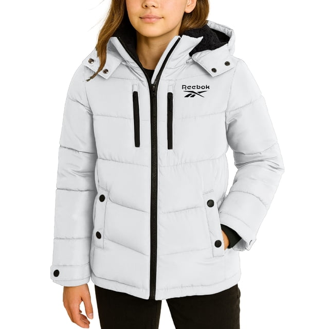 Chaqueta acolchada de invierno para niña Reebok, talla 7-8