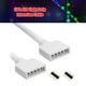 thumbnail image 4 of Cable de extensión Cable de extensión de tira de luz Universal para conector LED 3528 5050 RGB/5050 RGBW accesorio de cable extensor de banda de lámpara Hugtrwg Para estrenar, 4 of 7