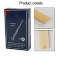 thumbnail image 3 of 10Pcs Bb Clarinet Reeds Strength 1/1.5/2/2.5/3/3.5 Woodwinds Istruments Parts Instruments Accessories High Quality Reeds, 3 of 10