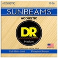 thumbnail image 2 of DR Strings RCA-13 Sunbeam Phosphor Bronze Medium Acoustic 13-56, 2 of 3