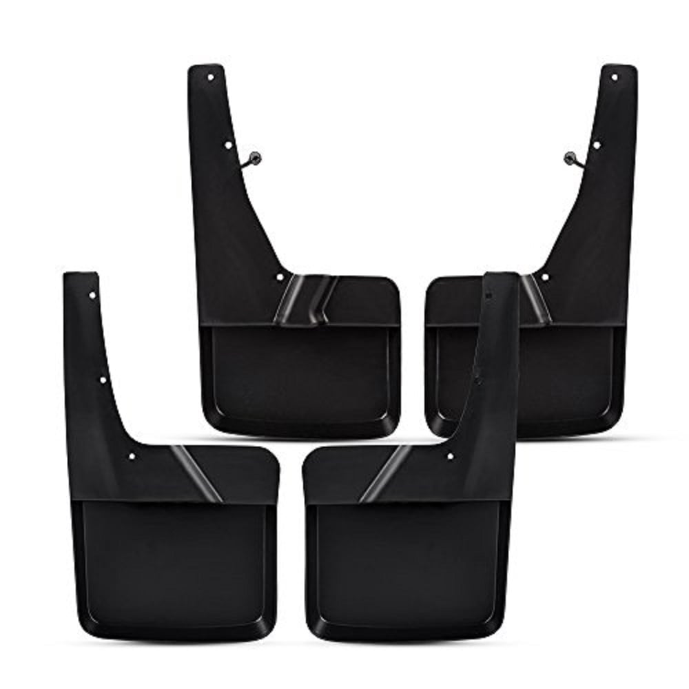 Front & Rear Mud Flaps Splash Guard Wheel Mudguards Kit Fit for 2009-2018 Dodge Ram 1500 2500 3500