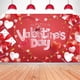 thumbnail image 5 of Fondo para el Día de San Valentín con pancarta de corazones, decoración para fiestas, fondo fotográfico para el Día de San Valentín, 71 x 43,3 pulgadas., 5 of 5