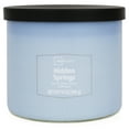 thumbnail image 1 of Mainstays 3-Wick Textured Wrapped Hidden Springs Scented Candle, 14 oz, 1 of 6