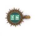 thumbnail image 1 of Tire Checal Element Science Hairpin Sun Headwear Retro Metal Clips Pin, 1 of 3