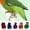 A, variant on Lumxatz Open Bird Leg Bands, Aluminum Alloy Identification Rings for Parrots, Quails and Chickens, Adjustable Bird Leg Ring for Poultry and Pet Birds