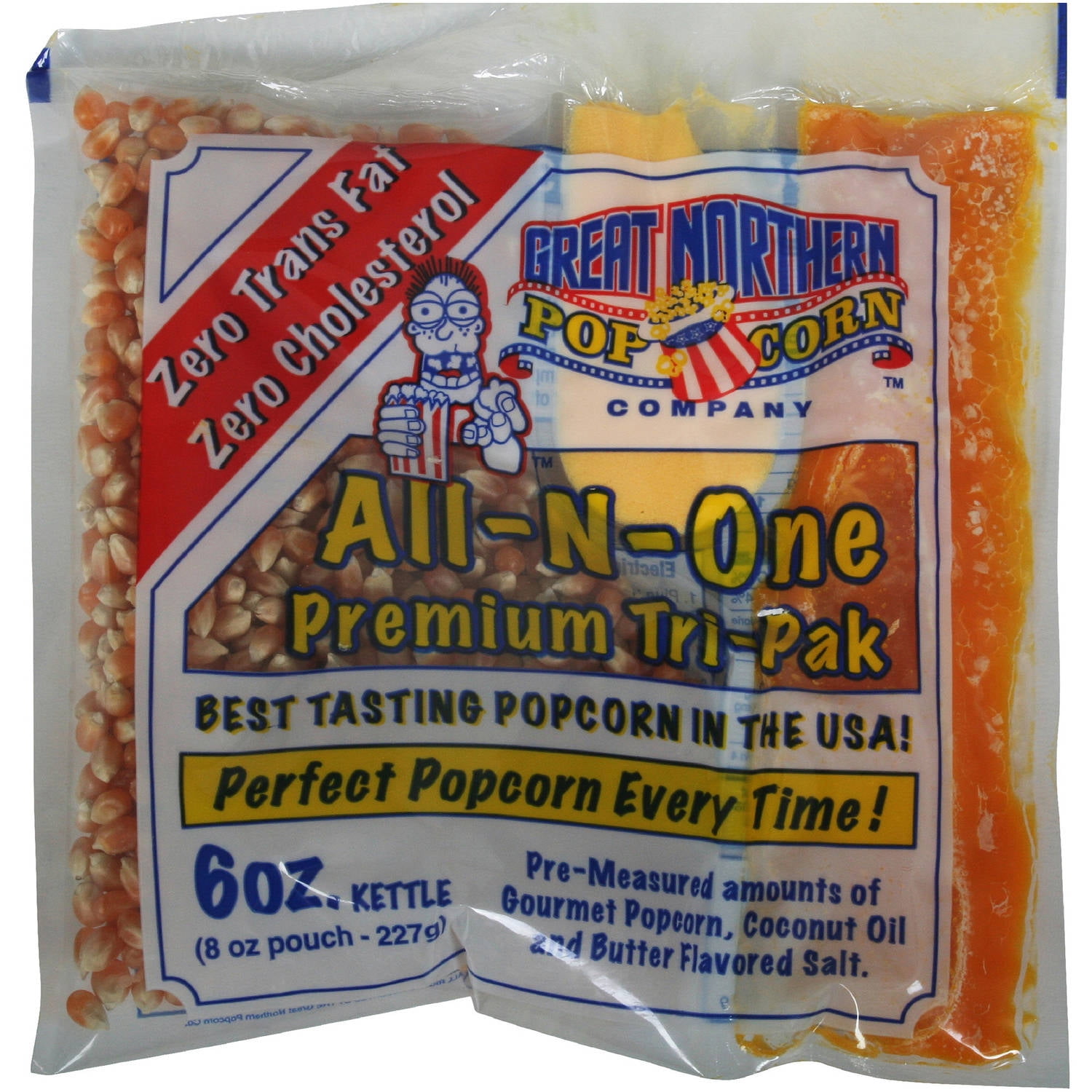 Great Northern Popcorn Case Portion Packs, 24 Count, 6-Ounce by Great Northern Popcorn