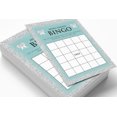 thumbnail image 3 of Inkdotpot 50Glitter Bridal & coBingoGameCardsFor Bridal Wedding Shower Bachelorette Party Bulk Blank Square Fill In Gift Ideas, 3 of 7