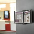 thumbnail image 5 of HTYSUPPLY Wall Mount Reference System - 10 Double-Sided Panels - 20 Sheet Capacity - Universal Size Panels (Letter-Size/A4) - Black - VEO Design (V714527), 5 of 8