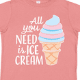 thumbnail image 4 of Inktastic All You Need is Ice Cream with Ice Cream Cone Boys or Girls Toddler T-Shirt, 4 of 5