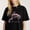 Black-5, variant on Women's T-shirt Italian Mom Pride Graphic Tee Lightweight Cultural Top S-4XL