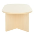 thumbnail image 5 of SAFAVIEH Tayson Glam Oval Melamine Coffee Table, Natural, 5 of 10