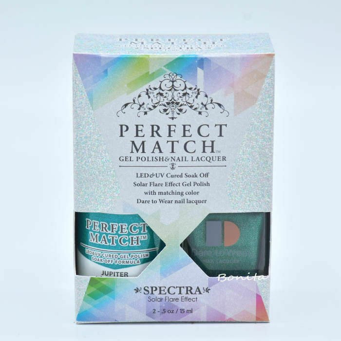 Lechat Perfect Match Gel Polish + Nail Polish Spectra Collection SPMS17 Jupiter