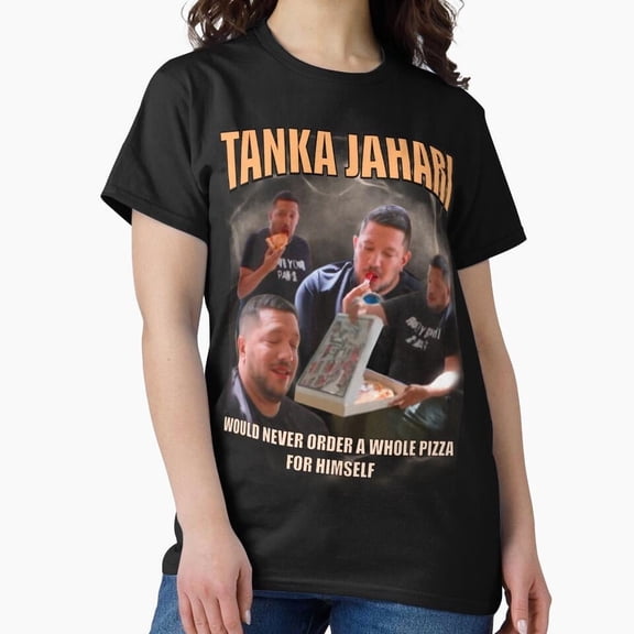 Tanka Jahari Would Never Funny Sarcastic Quote Graphic Retro Aesthetic Unisex T-Shirt U236, Sizes up to 5XL