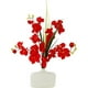 Designs by Lauren 16F26 Orchidées Phalaenopsis de 24 Po dans un Pot en Céramique à Col de Bouteille Blanc – image 1 sur 1