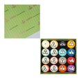 thumbnail image 3 of ASKA Grade A Boston Tri-Shield 2.25" Billiard Ball Set - 16 Regulation Size Pool Balls with Blue Target Cue Ball, 3 of 5