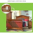 thumbnail image 3 of Full Size Conversion Kit Bed Rails for Baby Cache Cribs (Chestnut/Classic Chestnut), 3 of 7