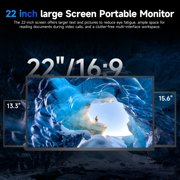 UPERFECT 22Inch Computer Monitor 60Hz Touchscreen 2560*1440P Portable Monitor