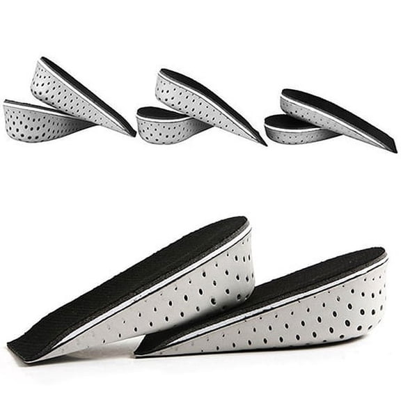 SPRING PARK Breathable Memory Foam Height Increase Insole Invisible Increased Heel Lifting Inserts Shoe Lifts Shoe Pads Elevator Insoles for Men Women