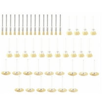 45PCS Stainless Steel Rotary Tool Shank Brass Wire Wheel Polishing Mix Brush Set for Dremel