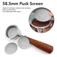 thumbnail image 3 of Coffee Puck Screen, 304 Stainless Steel Mesh Lower Shower Screen For Coffee Portafilter Filter Basket, 3 of 8