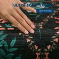 thumbnail image 4 of HOMERRY Floral Non Slip Area Rug 8' x 10' for Living Room Washable Indoor Carpet, Black, 4 of 6