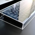thumbnail image 2 of KAKOWELY Keyboard Protective Cover Acrylic Visible Keyboard Protective Case Accessory,18.7X"X6.89"X2.36", 2 of 5
