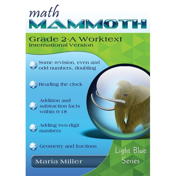 Math Mammoth Grade 2-A Worktext, International Version, (Paperback)