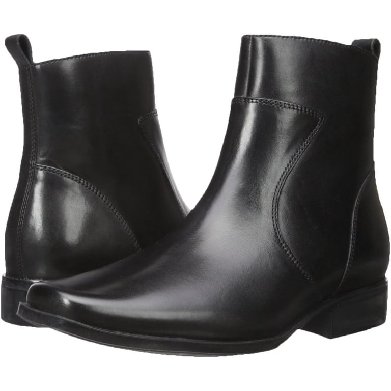 Rockport Men s Toloni Ankle Bootie 9.5 M Black Walmart