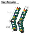 thumbnail image 2 of Naloa Lgbt Penguin Thigh High Socks Extra Long Stretchy Sock Women Over Knee High Opaque Stocking Daily Wear, 2 of 6