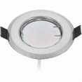 thumbnail image 4 of Set Of 3 Ultra Flat Recessed Led Spotlights With 3x5w Dimmable Bulb 220v Spot Module, Drilling 55mm, Dimmable, Warm White 3000k, 120 Beam Angle-yujia, 4 of 5