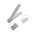 thumbnail image 3 of Unique Bargains 1 Pc Foldable Nail Clippers Toenail Clippers Silver Tone, 3 of 7