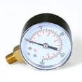 thumbnail image 2 of 0 ~ 160 psi 0 ~ 11 bar Medidor de presión mecánica de doble escala Filtro de piscina Medidor de pres Abanopi Manómetro, 2 of 7
