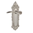 thumbnail image 1 of Nostalgic Warehouse Victorian Plate Privacy Swan Lever in Satin Nickel, 1 of 3